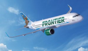 Frontier Airlines plane